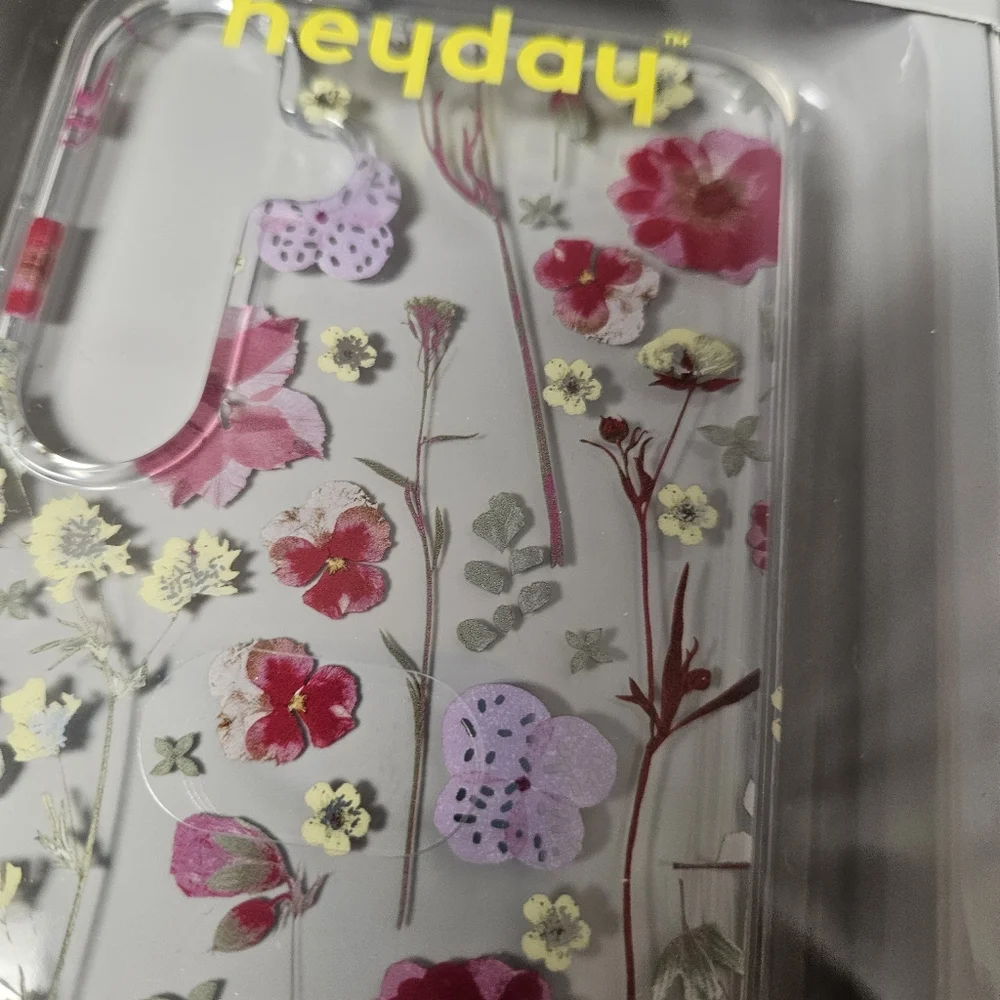 Heyday Floral Phone Case for Samsung - Red and‎ Purple S24+